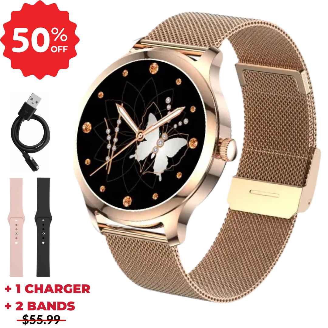 Galaxy™ Smartwatch + Charger + 2 Bands